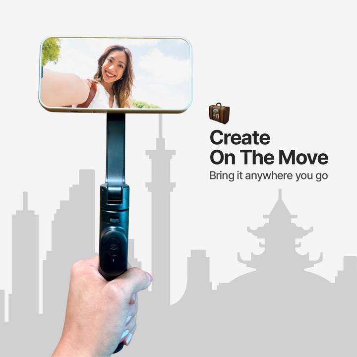 Lisslune | iPhone Tripod with Wireless Remote | for Content Creators