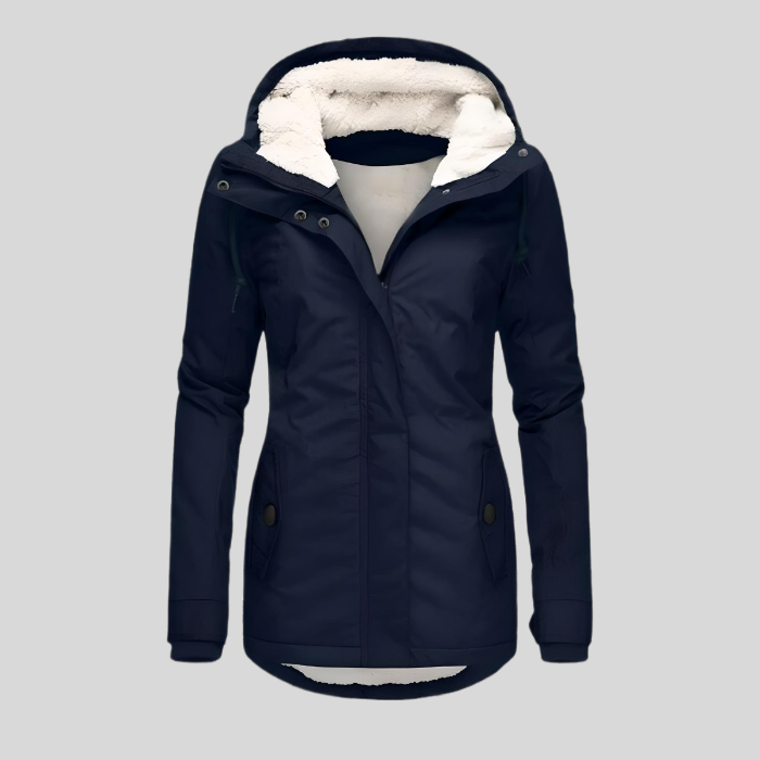Lisslune | Waterproof and warm winter jacket with hood for women