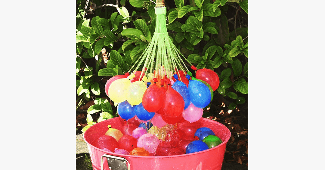 Lisslune | Magical 111-piece water balloon set for kids and adults