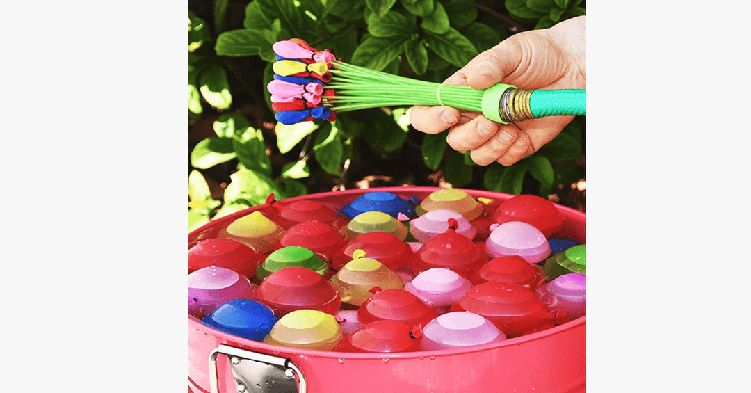 Lisslune | Magical 111-piece water balloon set for kids and adults