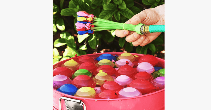 Lisslune | Magical 111-piece water balloon set for kids and adults