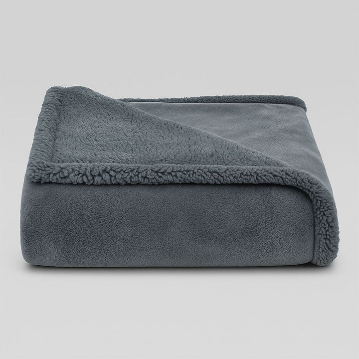 Lisslune | LoveGuard – Waterproof Couples Blanket | Ultra-Soft Sherpa Comfort & Spill-Proof Protection