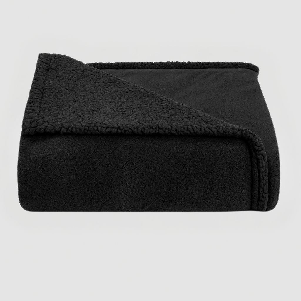 Lisslune | LoveGuard – Waterproof Couples Blanket | Ultra-Soft Sherpa Comfort & Spill-Proof Protection