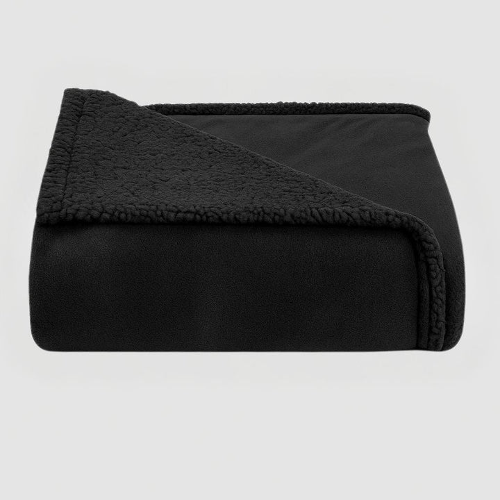 Lisslune | LoveGuard – Waterproof Couples Blanket | Ultra-Soft Sherpa Comfort & Spill-Proof Protection