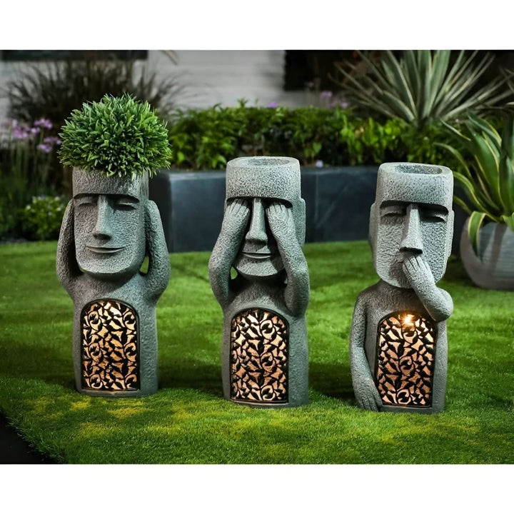 Lisslune | Solar-Resin Garden Statues for Enchanting Atmosphere