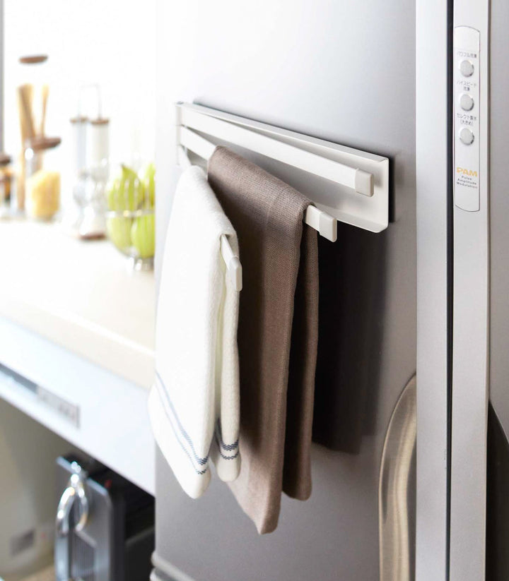 Lisslune | Magnetic dish towel holder - steel