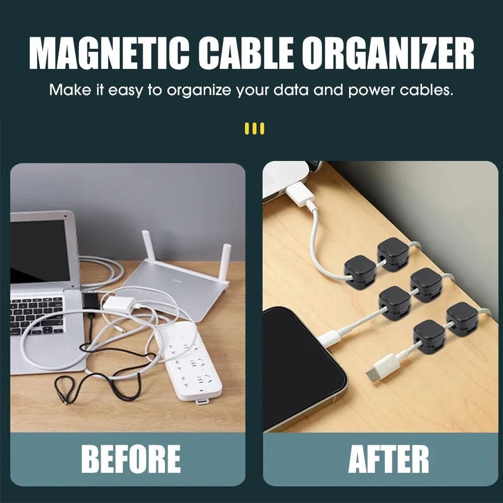Lisslune | Magnetic Helper for Organization and Cable Management at Home