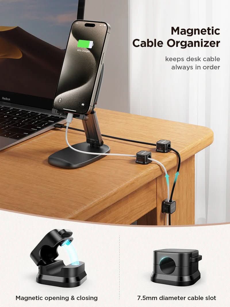 Lisslune | Magnetic Helper for Organization and Cable Management at Home