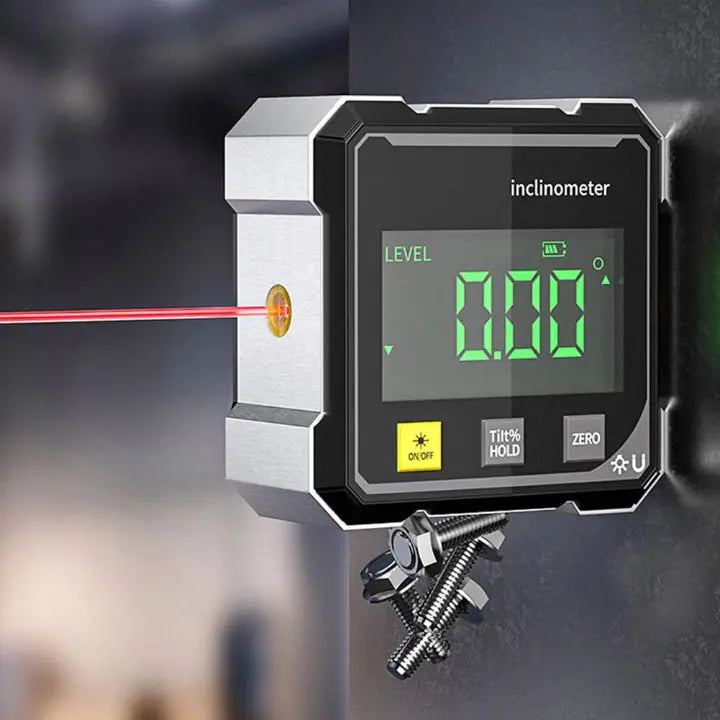 Lisslune | Precision Angle Meter AnglePro – Magnetic Digital Laser Level