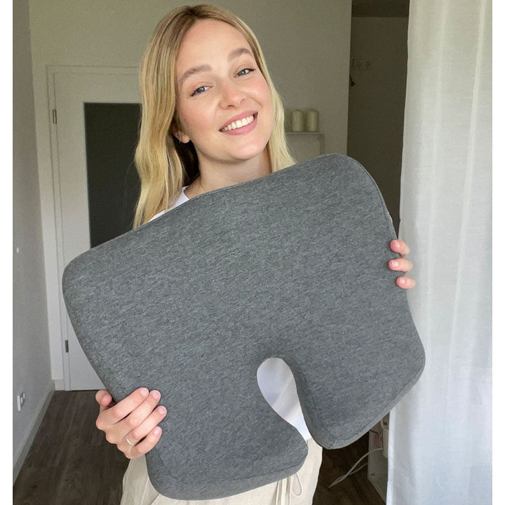 Lisslune | Orthopedic Seat Cushion Set | Pain Relief for Tailbone & Lumbar Support for Office, Car & Home Use