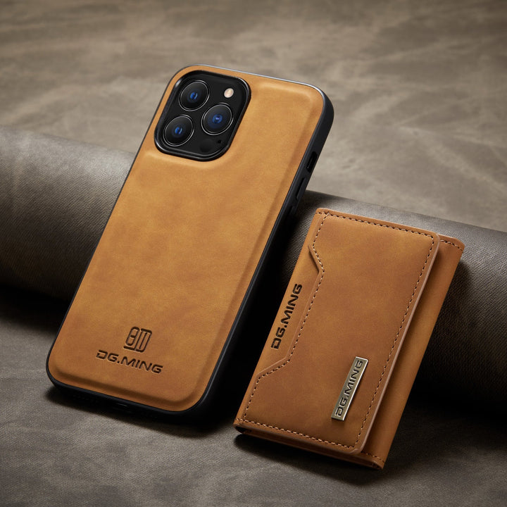 Lisslune | 2 in 1 detachable leather wallet case for iPhone