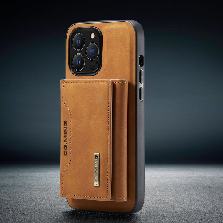 Lisslune | 2 in 1 detachable leather wallet case for iPhone