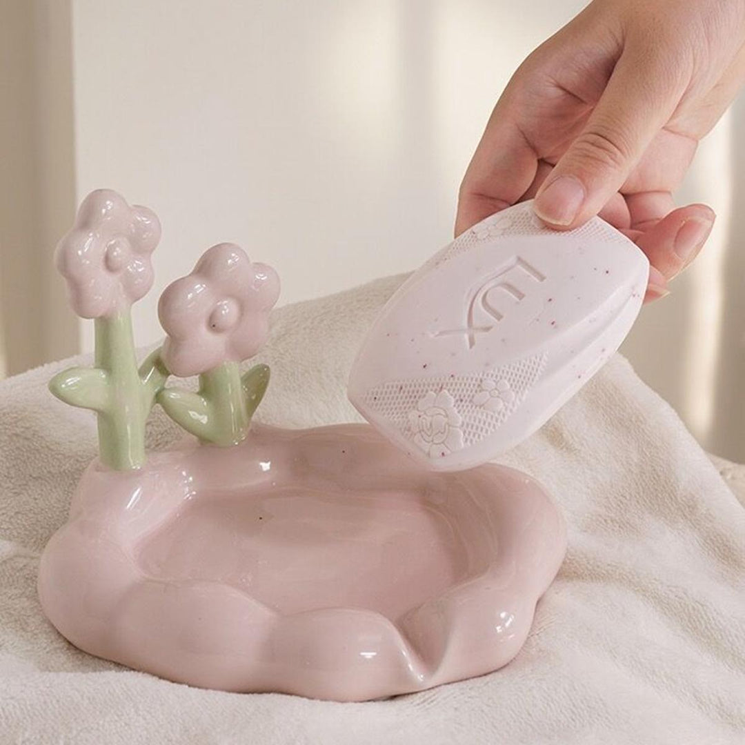 Rynx Spring Flower Soap Dish Bathroom Decor