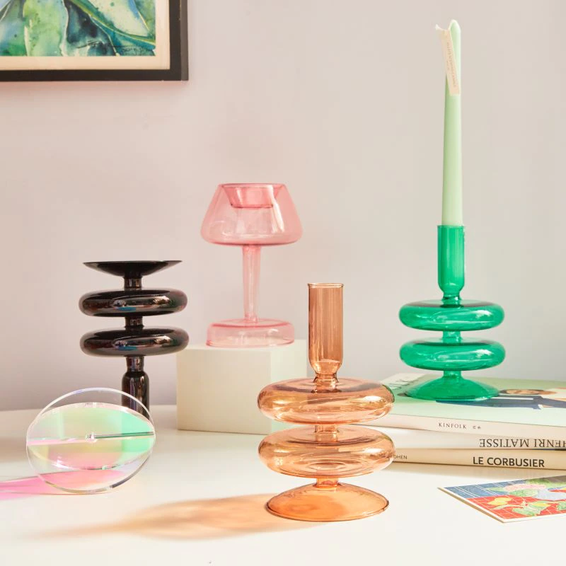 Rynx Danish Pastel Taper Candle Holder