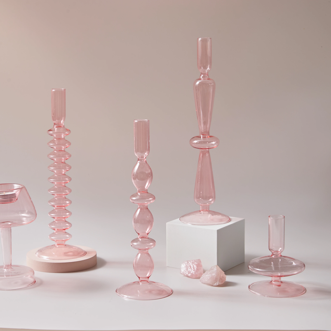 Rynx Danish Pastel Colored Layer Candle Holder