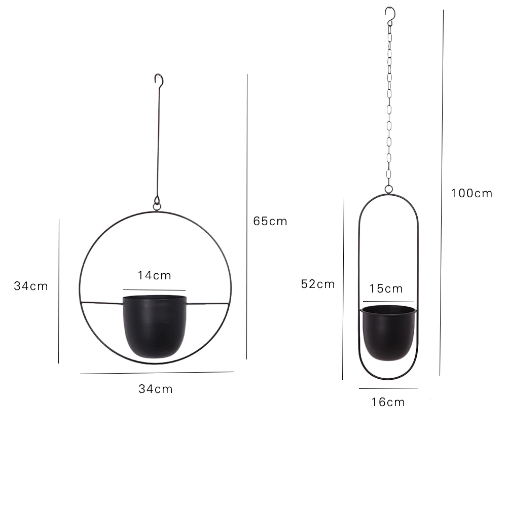 Rynx Sleek Luxury Modern Hanging Pots