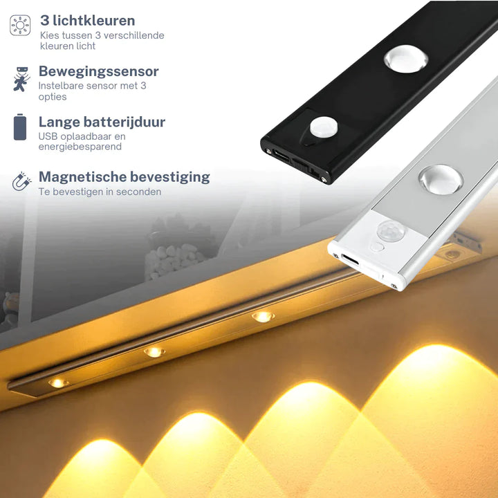 Lisslune | LIGHT-GIVING | LED Lighting Motion | Motion Sensor LED | Automatic Lighting | Light up your space with ease and comfort
