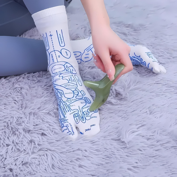 Lisslune | Therapeutic Massage Socks | Acupressure Design for Instant Pain Relief & Relaxation at Home