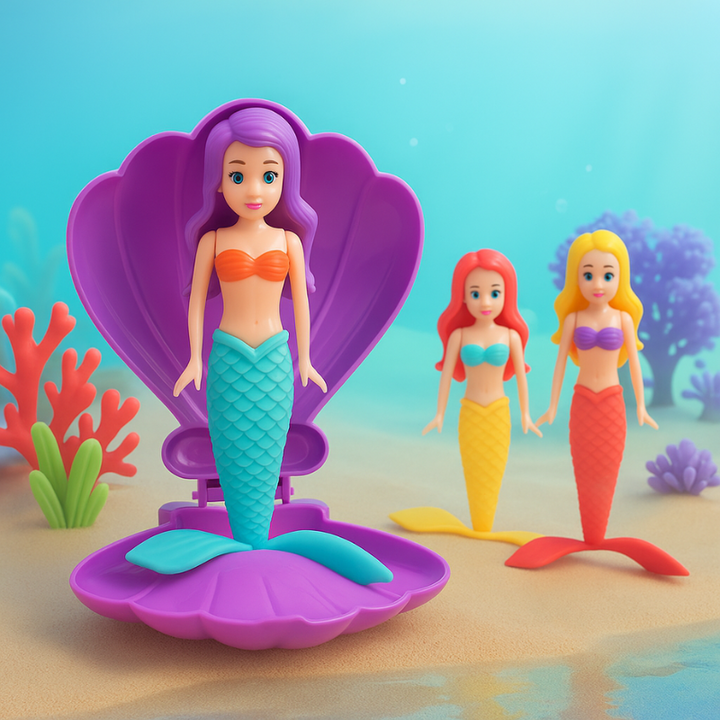 Lisslune | WaterWonder Magical Shell – Playful mermaid toy for the swimming pool