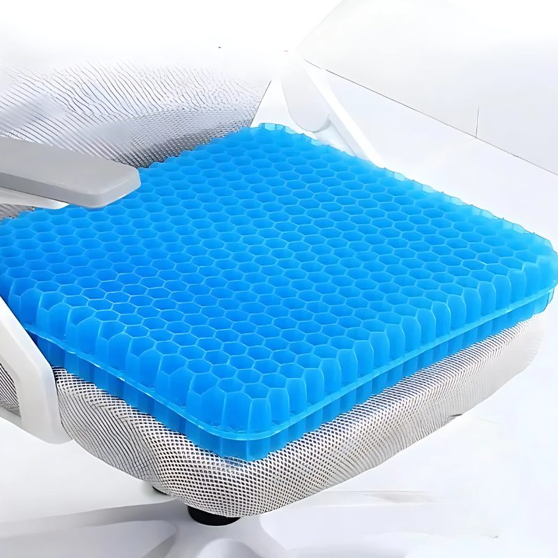Lisslune | Cooling Gel Seat Cushion | Breathable, Flexible & Pain Relief for Office Chairs, Cars, and Home Use