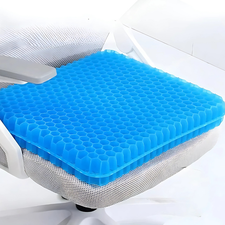 Lisslune | Cooling Gel Seat Cushion | Breathable, Flexible & Pain Relief for Office Chairs, Cars, and Home Use