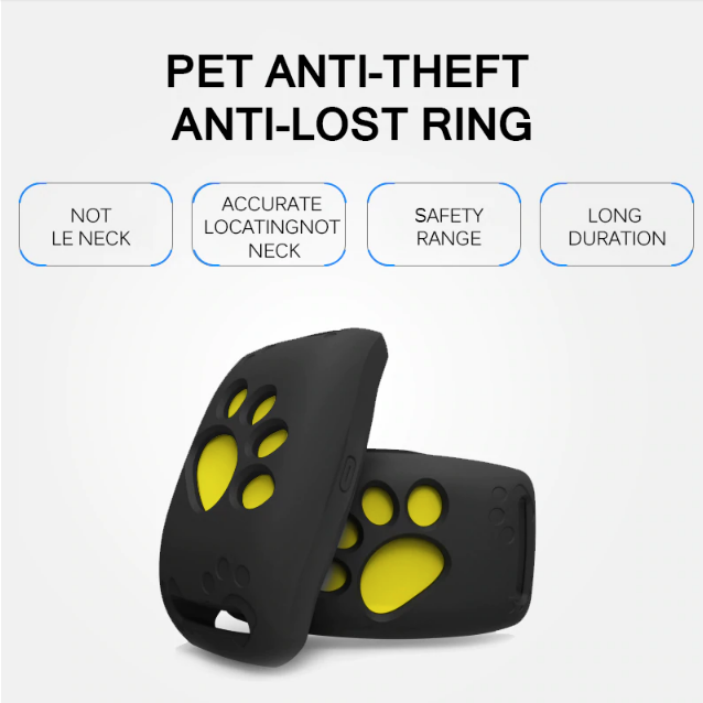 Lisslune | Pet GPS Tracker CollarCat – No Subscription and Waterproof
