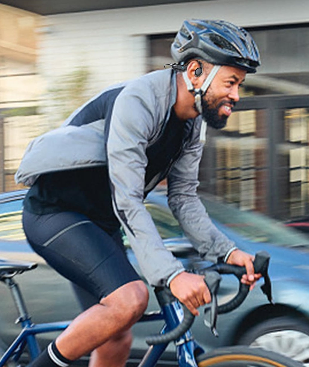 Lisslune | AquaSound Waterproof Bone Conduction Headphones – Bluetooth 5.4 & 32GB MP3