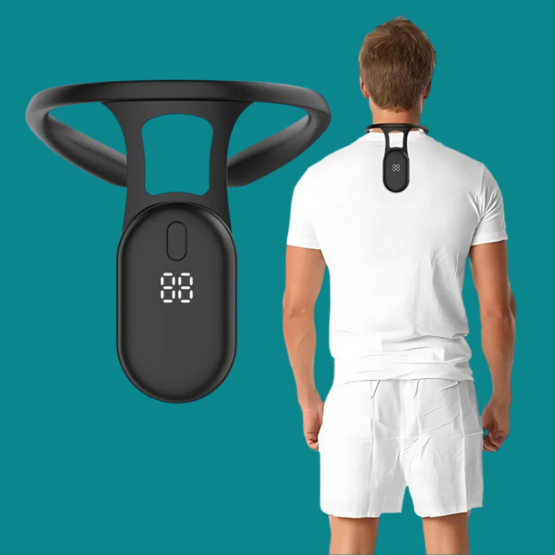 Lisslune | Posture Corrector for Neck and Back Support | Real-Time Feedback for Spine Alignment and Improved Posture