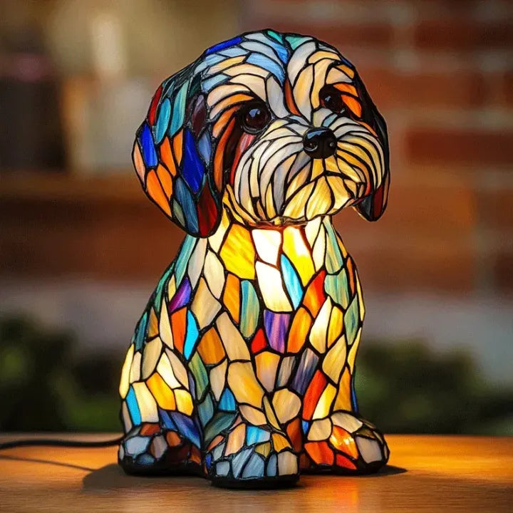 Lisslune | Lumidog Handmade Glowing Dog Lamp – Ambient Lighting and Gift