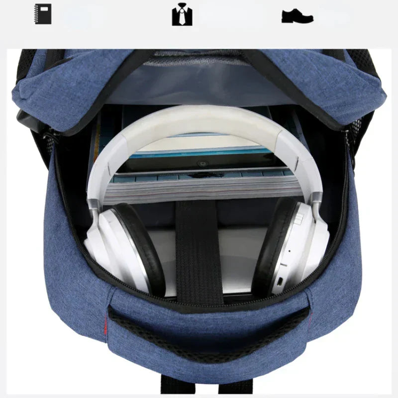 Lisslune | RAYMOND | Men's Waterproof Backpack Ultra-light Rear Pocket