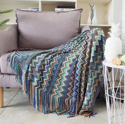 Lisslune | Cozycheck | Plaid Blanket | Stylish Comfort | Embrace the Warmth