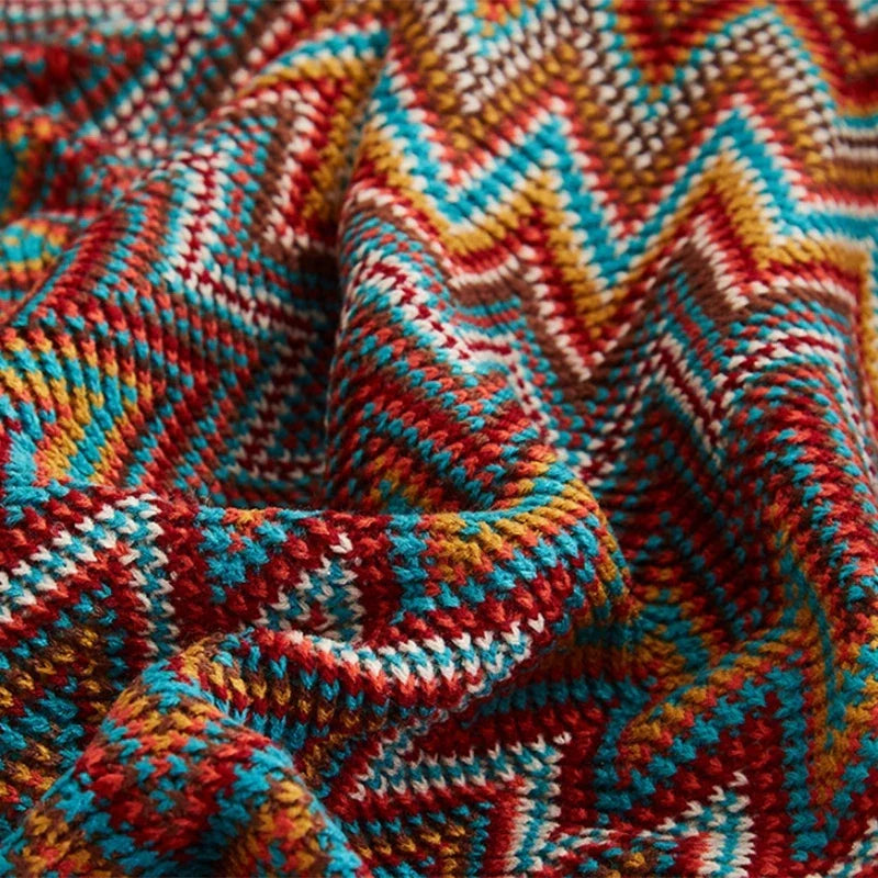 Lisslune | Cozycheck | Plaid Blanket | Stylish Comfort | Embrace the Warmth