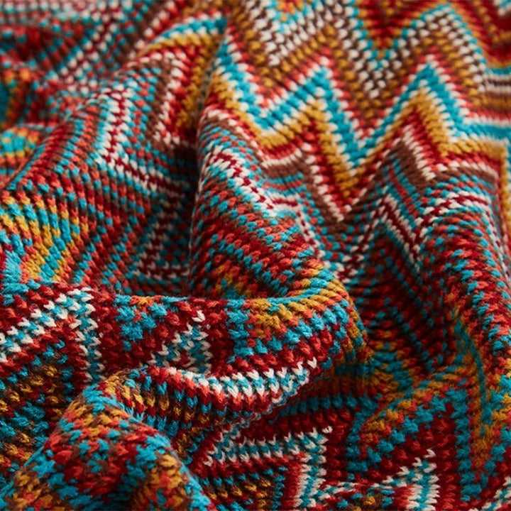 Lisslune | Cozycheck | Plaid Blanket | Stylish Comfort | Embrace the Warmth