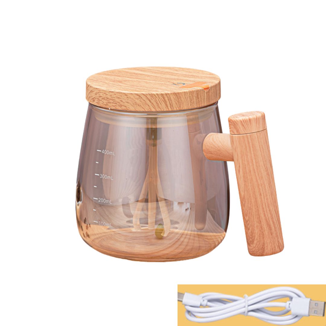 Lisslune | 2in1 Mixer Cup made of Wood