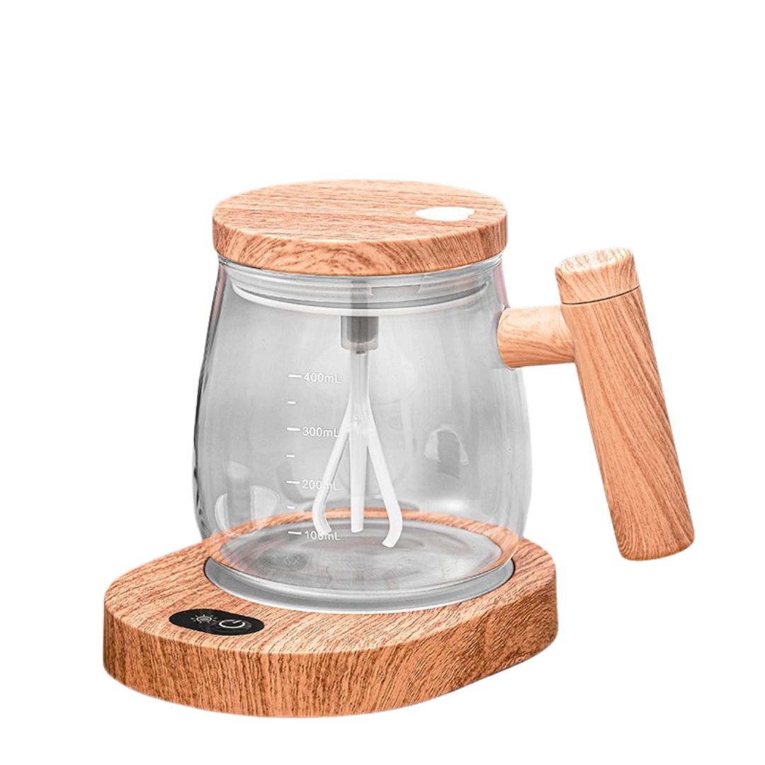 Lisslune | 2in1 Mixer Cup made of Wood