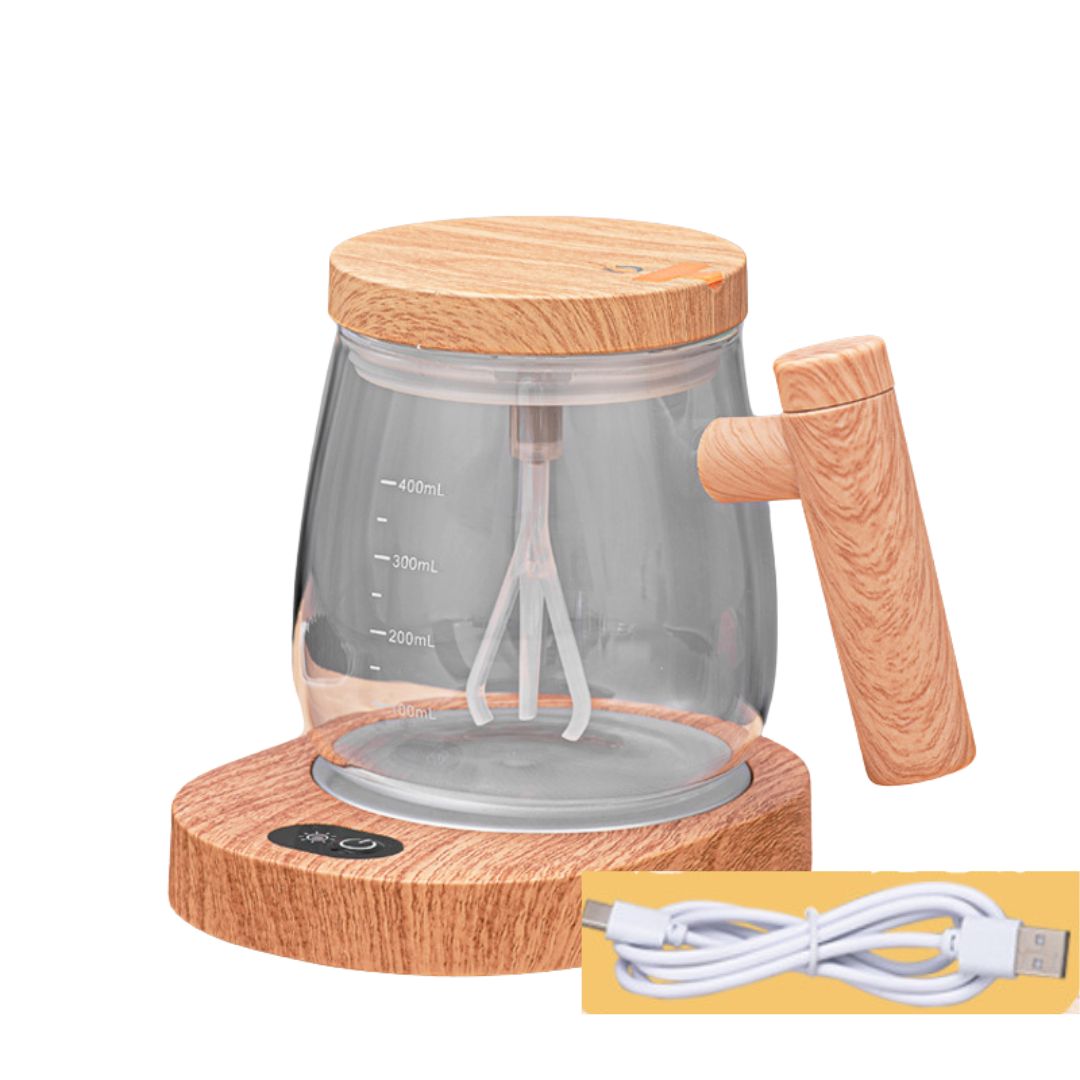 Lisslune | 2in1 Mixer Cup made of Wood