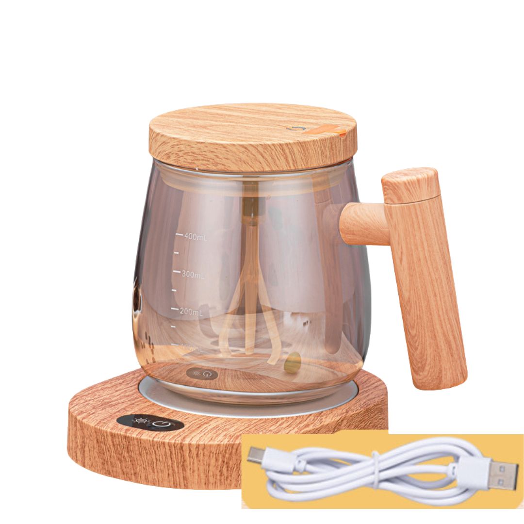 Lisslune | 2in1 Mixer Cup made of Wood