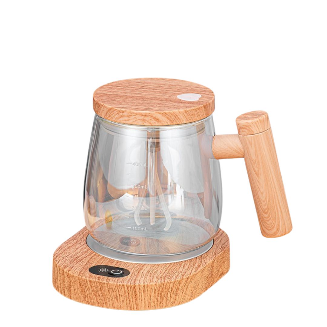 Lisslune | 2in1 Mixer Cup made of Wood