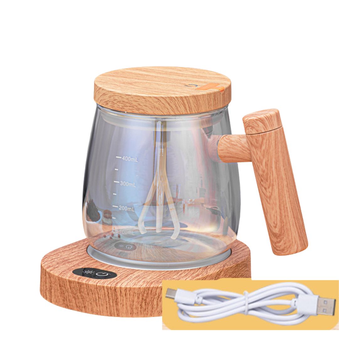 Lisslune | 2in1 Mixer Cup made of Wood