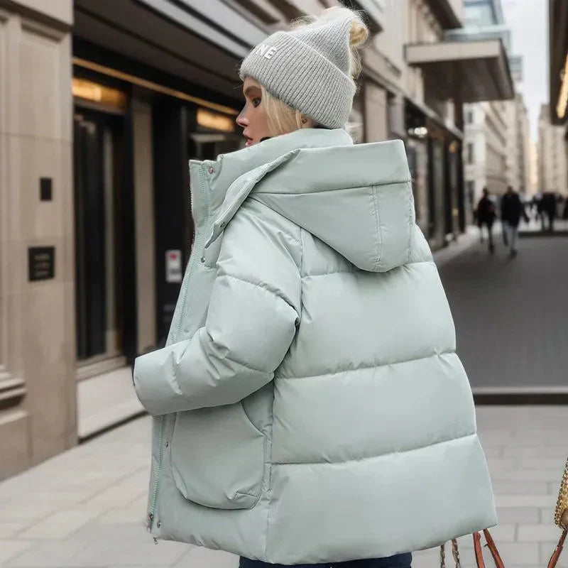 Lisslune | SnowShield Women's Winter Jacket – Quilted, Waterproof and With Hood