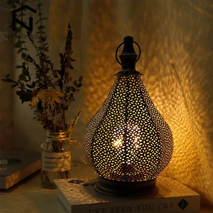 Lisslune | MosaicGlow – Moroccan inspired table lamp