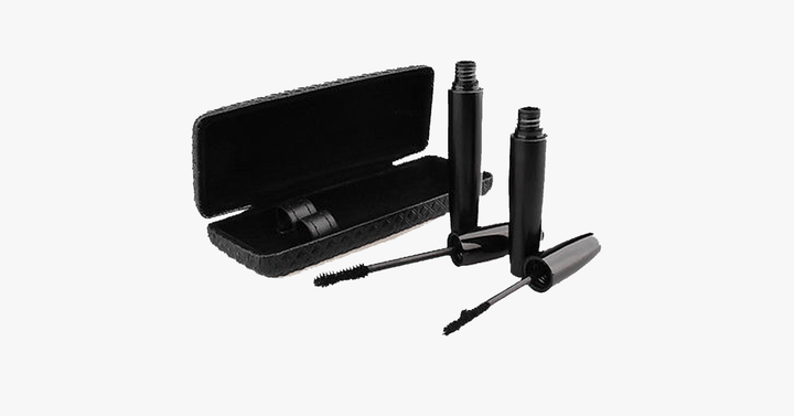 Lisslune | Natural fiber mascara with 3D fiber eyelash transplantation gel - Extends your eyelashes by 300%!