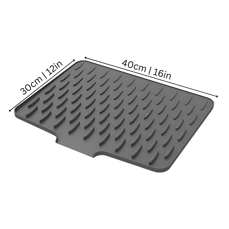 Lisslune | FlexiDry Silicone Drying Mat – Heat Resistant, Non-Slip & Space Saving Design