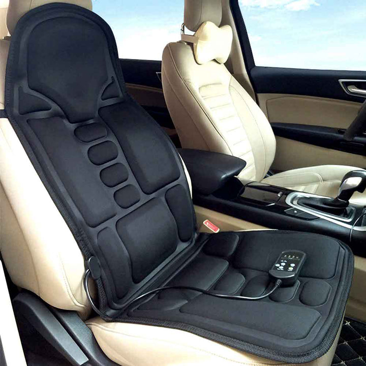 Lisslune | Fashion massage chair pad with heated neck pillow for car and home