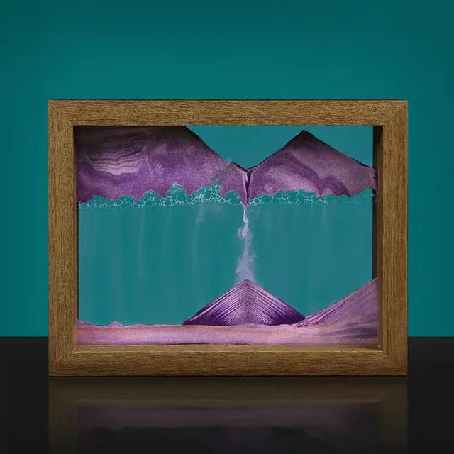 Lisslune | Gyroscopic rotating sand decoration for calm spaces