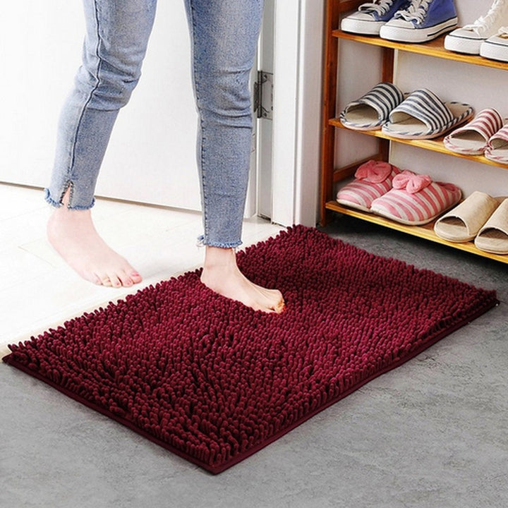 Lisslune | Mavi Soft Chenille Bath Mat