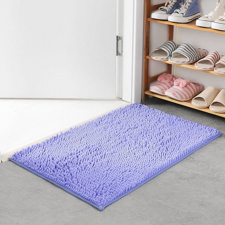 Lisslune | Mavi Soft Chenille Bath Mat