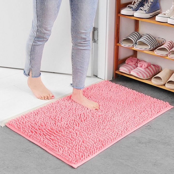 Lisslune | Mavi Soft Chenille Bath Mat