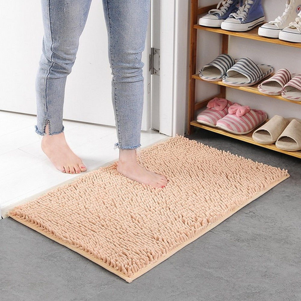 Lisslune | Mavi Soft Chenille Bath Mat