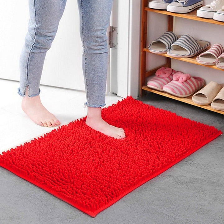Lisslune | Mavi Soft Chenille Bath Mat